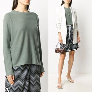 New Vince Cashmere Drop Shoulder Crew 